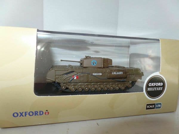 Oxford 76CHT002 CHT002 1/76 OO Scale Churchill Tank MKIII 1st Canadian Army
